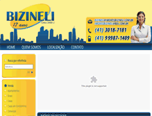 Tablet Screenshot of imoveisbizineli.com.br